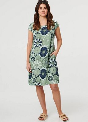 Sequin Edge Tier Dress