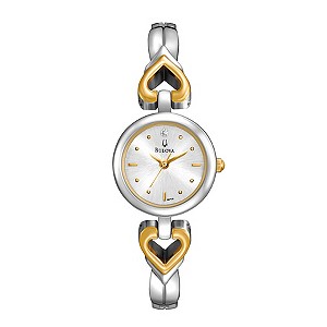 Bulova Diamond Ladies' Stainless Steel Bracelet Watch