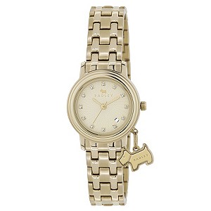 Radley Ladies' Stone Set Gold-Plated Bracelet Watch