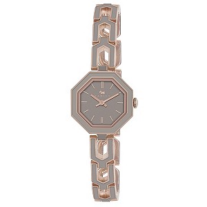 Radley Ladies' Rose Gold-Plated Grey Angled Bracelet Watch