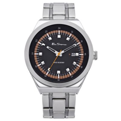 Ben Sherman Men's Black Dial Stainless Steel Bracelet Watch - Product number 1013971