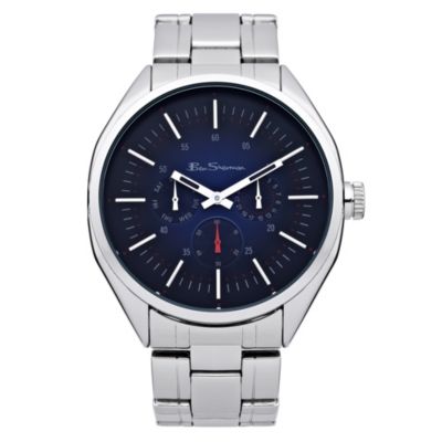 Ben Sherman Men's Blue Dial Stainless Steel Bracelet Watch - Product number 1014021