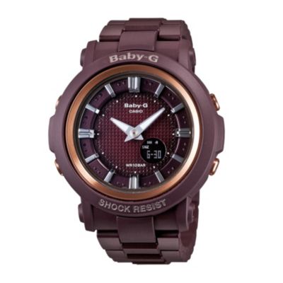 Baby-G Brown Resin & Rubber Strap Watch - Product number 1014110