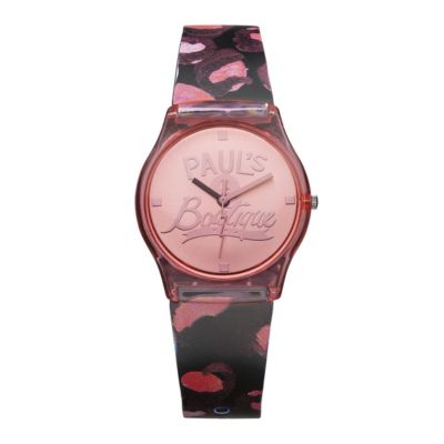 Paul's Boutique Ladies' Red Strap Watch - Product number 1014560