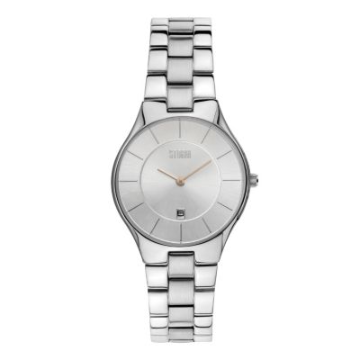 Storm Ladies' Silver Dial Stainless Steel Bracelet Watch - Product number 1014951