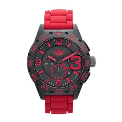 Adidas Newburgh Red Strap Watch - Product number 1021117