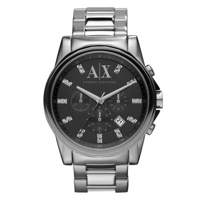Men's Armani Exchange Stainless Steel Strap Watch