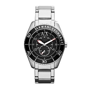 Men's Armani Exchange Stainless Steel Strap Watch