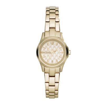 Armani Exchange Ladies' Gold-Plated Bracelet Watch - Product number 1021419