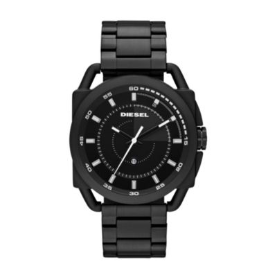 Diesel Men's Stainless Steel Black Bracelet Watch