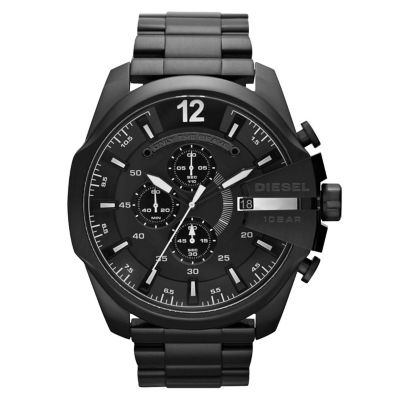Men's Diesel Black Strap Watch