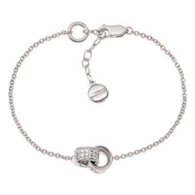 Emporio Armani ladies' sterling silver stone set bracelet - Product number 1027190