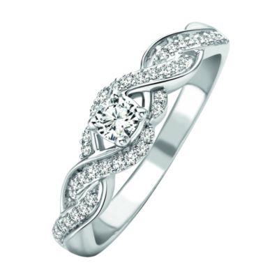 *Introductory Offer* 9ct White Gold 1/4 Carat