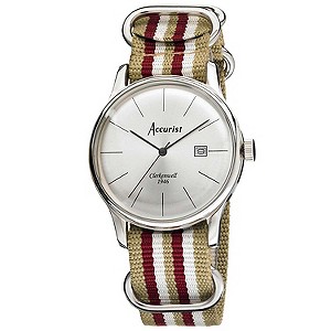 Accurist Men's Silver Dial Gold Tone Strap WatchAccurist Men's Silver Dial Gold Tone Strap Watch