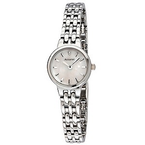 Accurist Ladies' Mother of Pearl Dial Steel Bracelet Watch