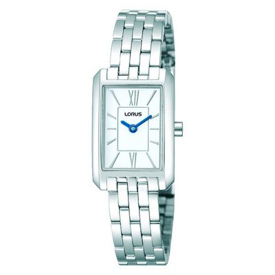 Lorus Ladies' White Dial Stainless Steel Bracelet Watch - Product number 1046756