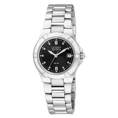 Citizen Eco-Drive Riva Ladies' Steel Bracelet Watch