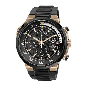 Citizen Eco-Drive Endeavour Men's Black Strap Watch