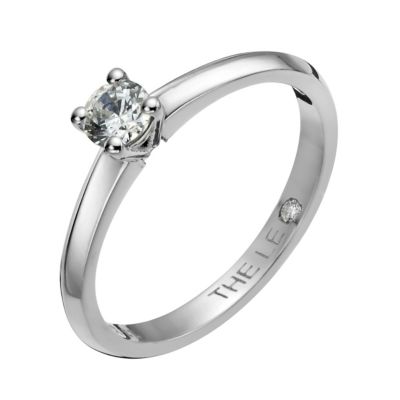 Leo Diamond 18ct white gold 1/4 carat I-I1 diamond ring - Product number 1050605