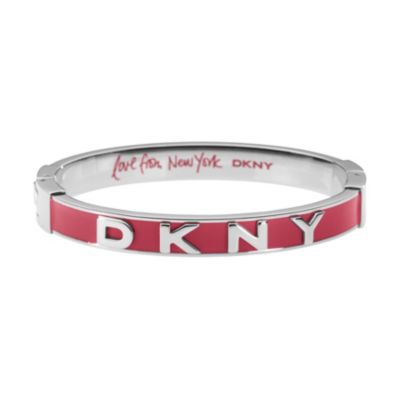 DKNY Coral Orange Enamel Bangle - Product number 1057251