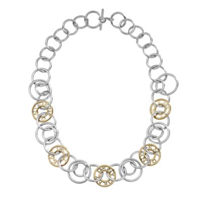 DKNY Two Colour Circle Logo Necklace - Product number 1057278