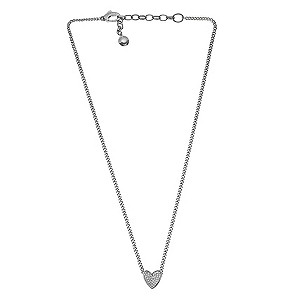DKNY Crystal Heart Necklace