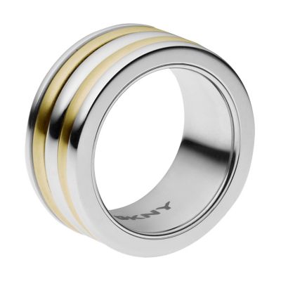 DKNY Two Colour Ring - Size M 1/2 - Product number 1057340