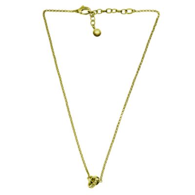 DKNY Gold-Plated Cubic Zirconia Knot Pendant - Product number 1057359