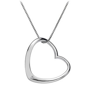 Hot Diamonds Sterling Silver Large Just Add Love