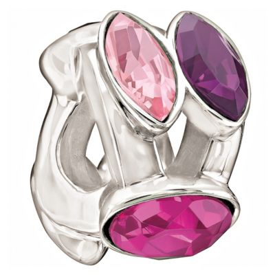 Chamilia With Swarovski Elements Pink & Purple Crystal Bead - Product number 1060406