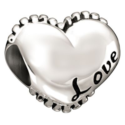 Chamilia Sterling Silver Love Heart Bead - Product number 1060449
