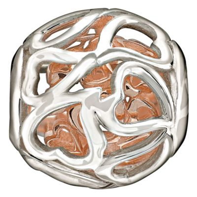 Chamilia Sterling Silver Captured Hearts Bead - Product number 1060589
