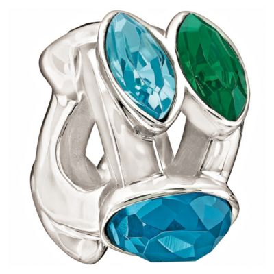 Chamilia With Swarovski Elements Green & Blue Crystal Bead - Product number 1060627