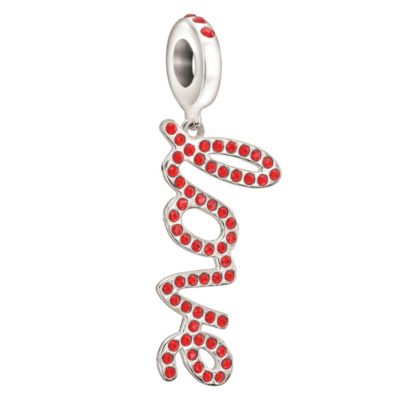 Chamilia Made With Swarovski Elements Red Crystal Love Bead - Product number 1060678