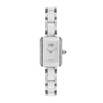 Storm Ladies' White & Stainless Steel Diamond Bracelet Watch - Product number 1062034