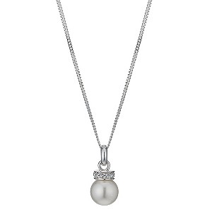 Radiance Swarovski Elements Crystal Pearl Pendant