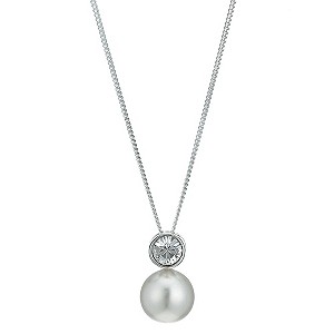 Radiance Swarovski Elements Crystal Pearl Pendant