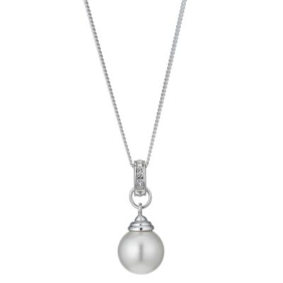 Radiance Swarovski Elements Crystal Pearl Pendant