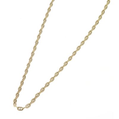 9ct Yellow Gold 20` Anchor Chain Necklace