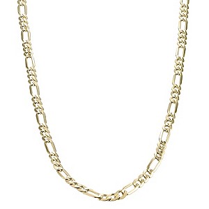 9ct Yellow Gold 20` Fiagro Necklace