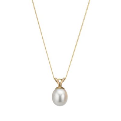 9ct Yellow Gold 18` Culture Freshwater