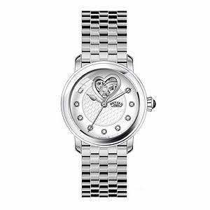Rotary Ladies' Diamond Dial Stainless Steel Bracelet Watch