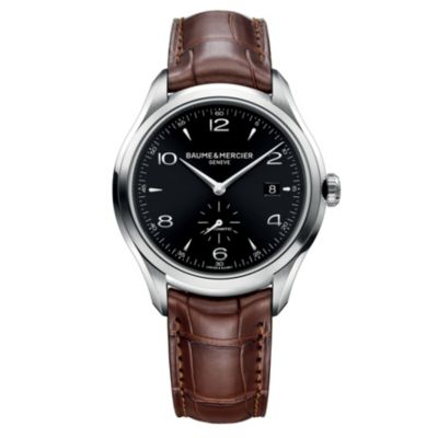 Baume & Mercier Clifton men's automatic brown strap watch - Product number 1103458