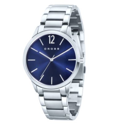 Cross Franklin Men's Blue Stainless Steel Bracelet Watch - Product number 1109391