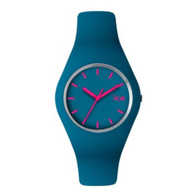 Ice-Watch Ladies' Blue & Pink Silicone Strap Watch - Product number 1109707
