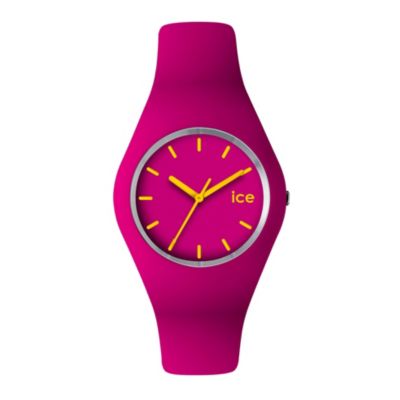 Ice-Watch Ladies' Pink & Yellow Silicone Strap Watch - Product number 1109715