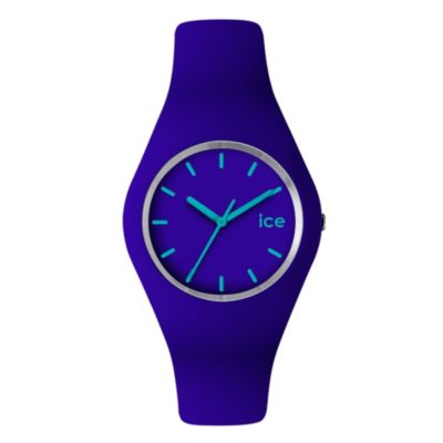 Ice-Watch Ladies' Purple & Blue Silicone Strap Watch - Product number 1109723