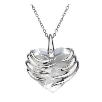 Hot Diamonds made with Swarovski elements heart pendant - Product number 1113909