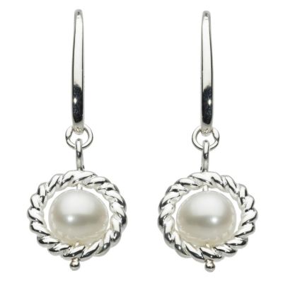 Kit Heath Nestled sterling silver pearl drop earrings - Product number 1114506