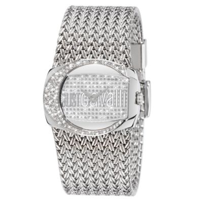 Just Cavalli Ladies' Rich Crystal Steel Bracelet Watch - Product number 1114948